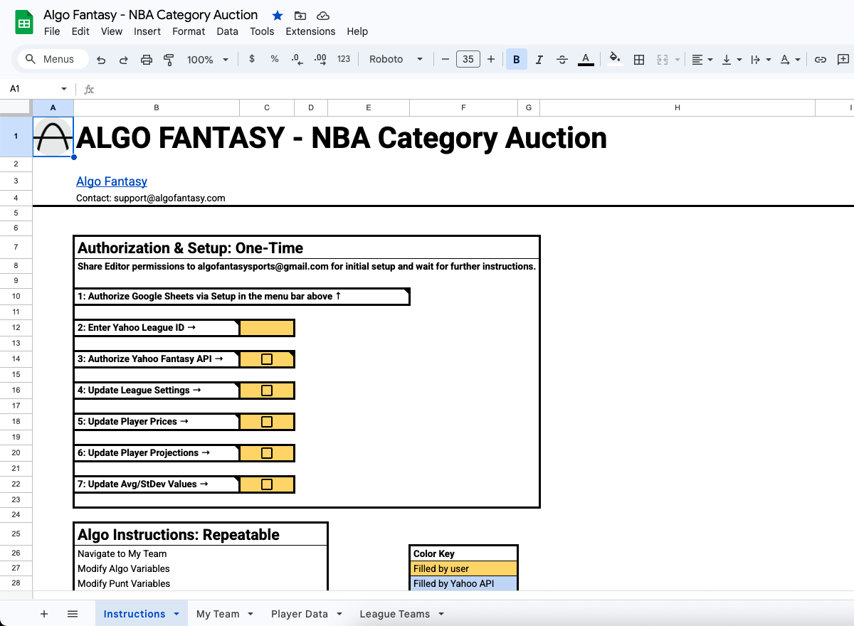 Algo Fantasy Demo Screenshot 1