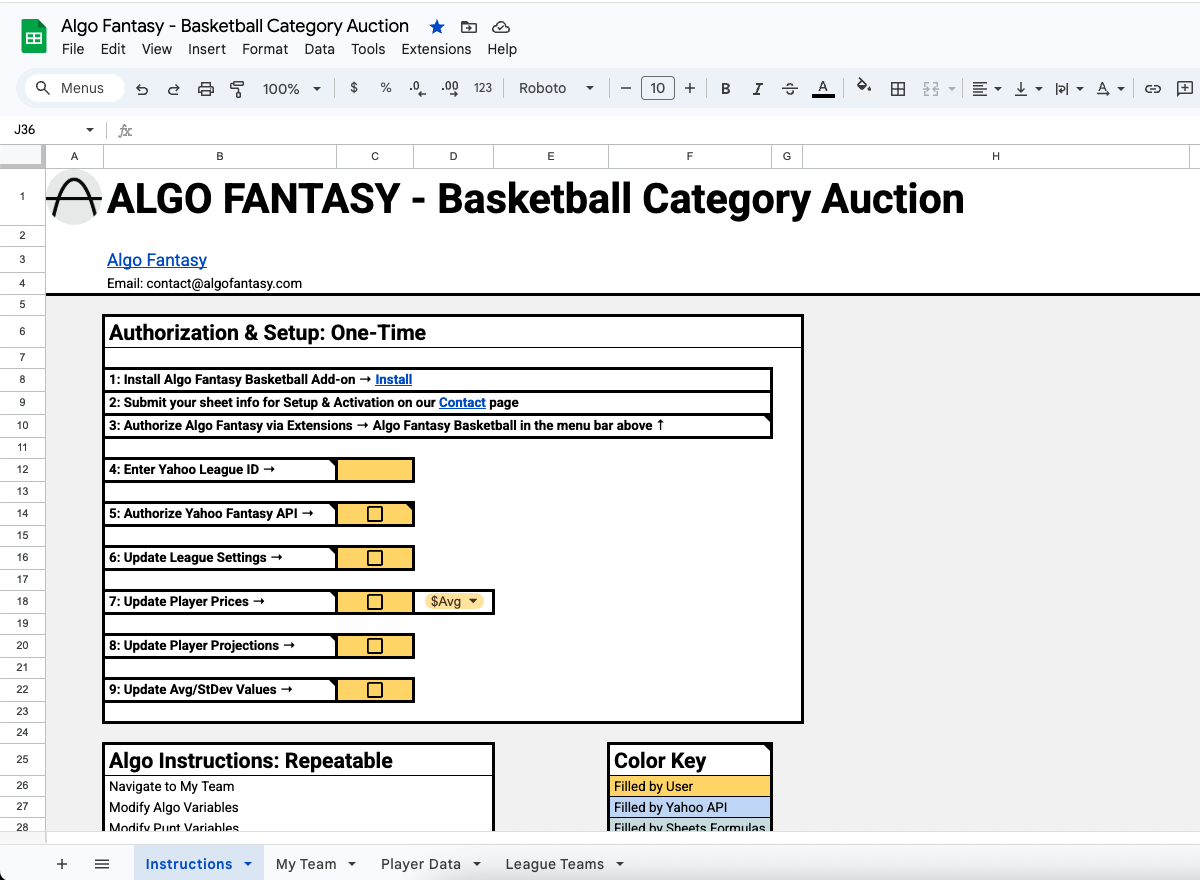 Algo Fantasy Demo Screenshot 1